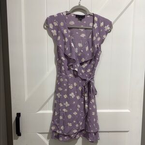 Sanctuary Lavender Floral Mini Dress